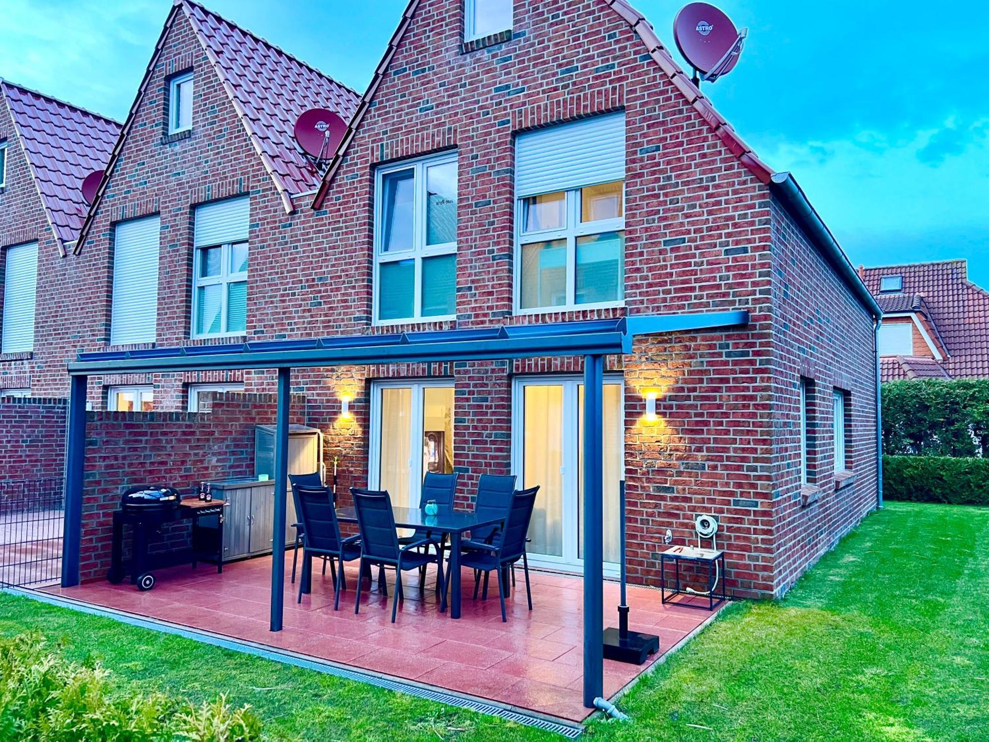 Ferienhaus Nordseeperle Dornumersiel Ngoại thất bức ảnh